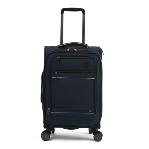 ORIGINAL PENGUIN Navy 21in Havenport Softside Carry-on Spinner - Picture 1 of 2